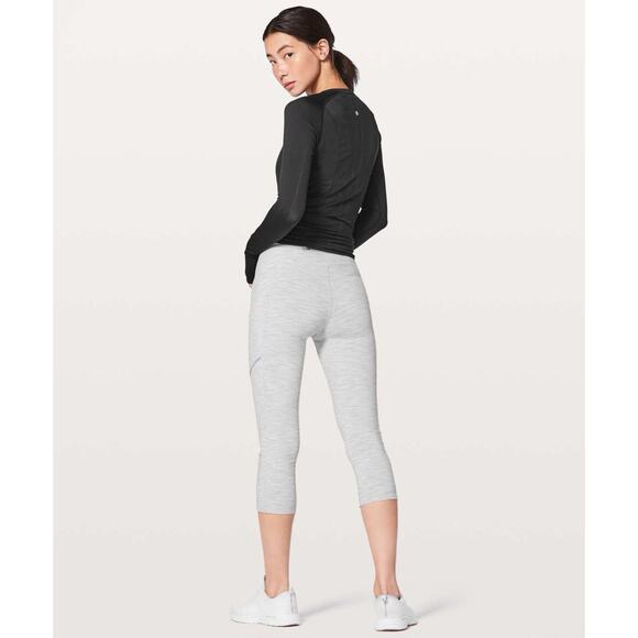 Lululemon Speed Up Crop 21" Wee Are From Space Nimbus Battleship Leggings - Picture 2 of 6